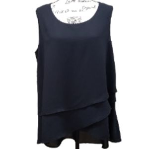 Cato Woman Tiered Sleeveless  Top